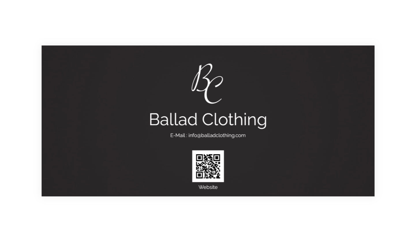 Ballad Clothing - Gift Voucher