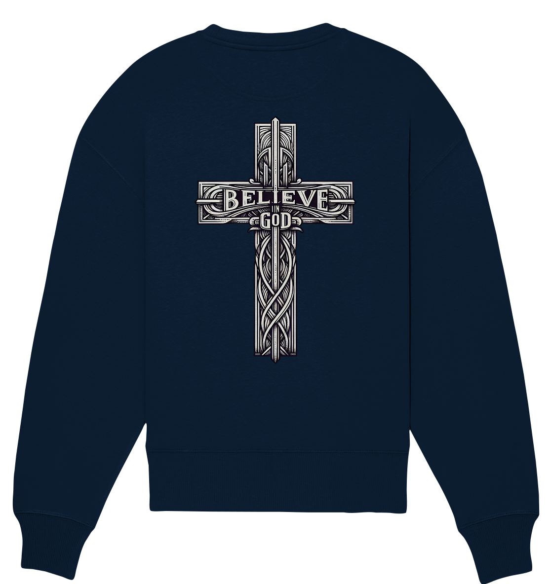 Believe - Organic Oversize Sweatshirt