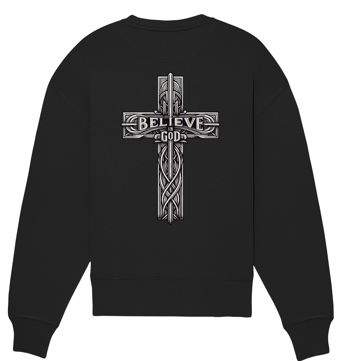 Believe - Organic Oversize Sweatshirt