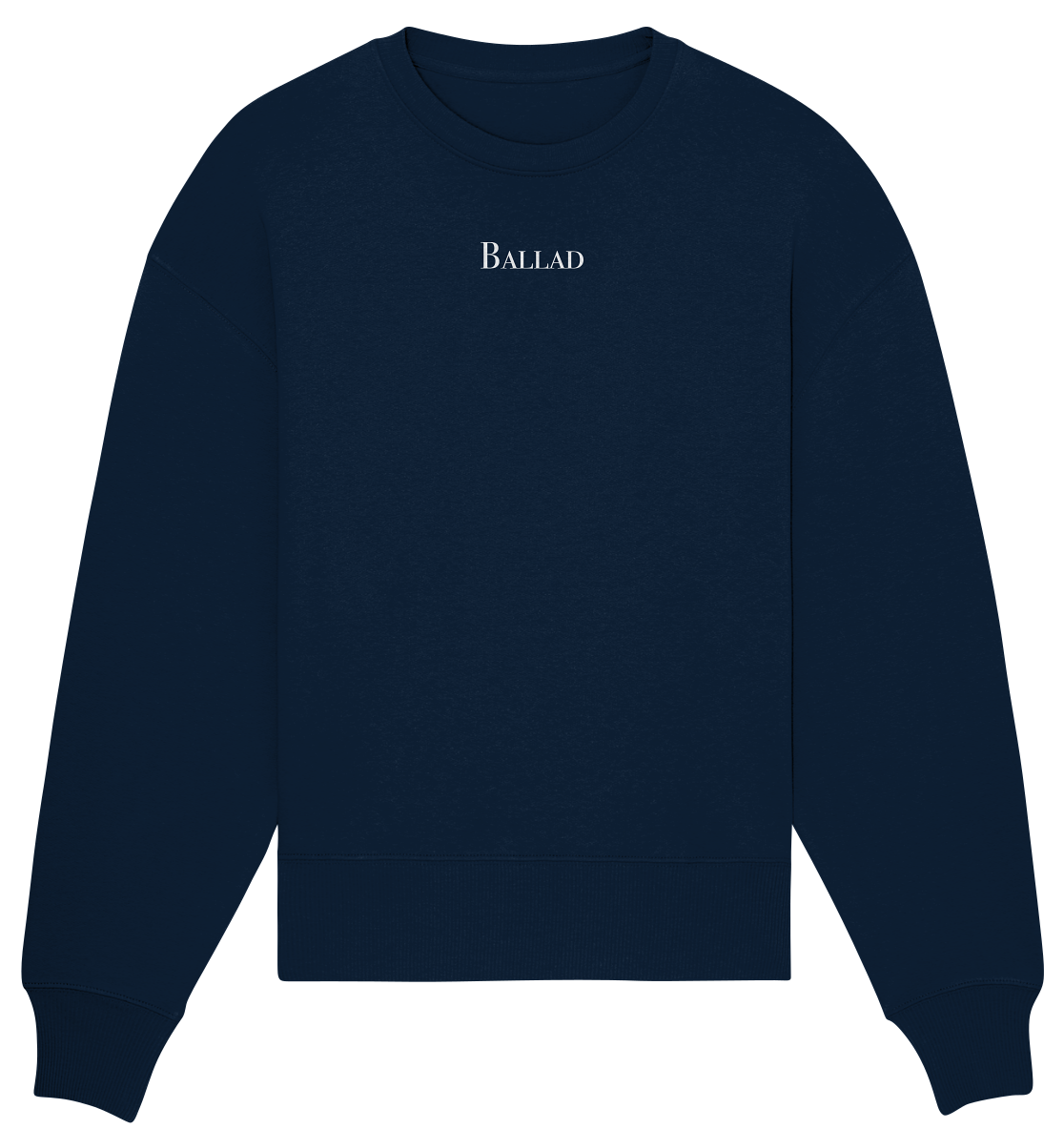 Believe - Organic Oversize Sweatshirt