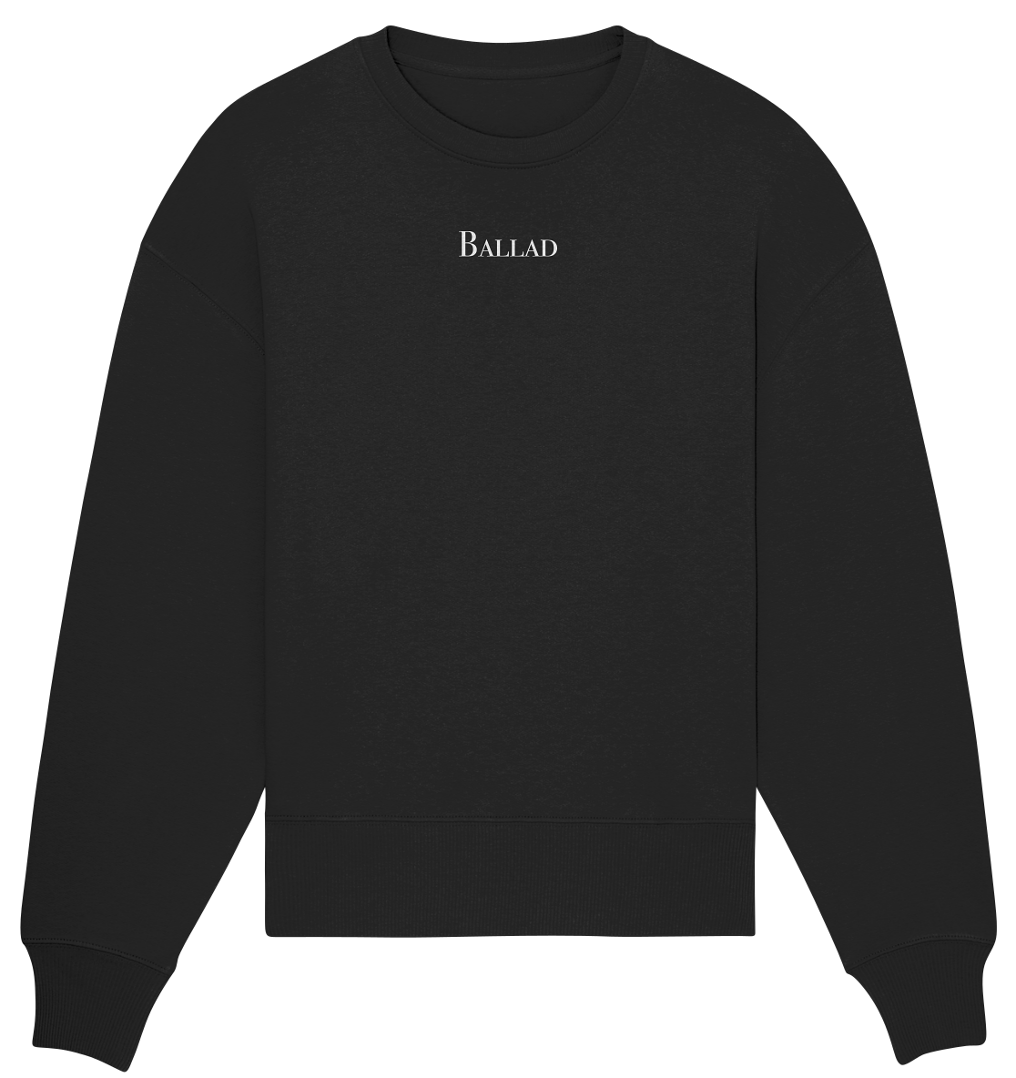 Believe - Organic Oversize Sweatshirt